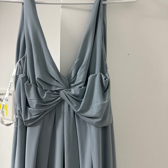 Dusty Blue Chiffon bridesmaids dress from David’s Bridal - Picture 1 of 4